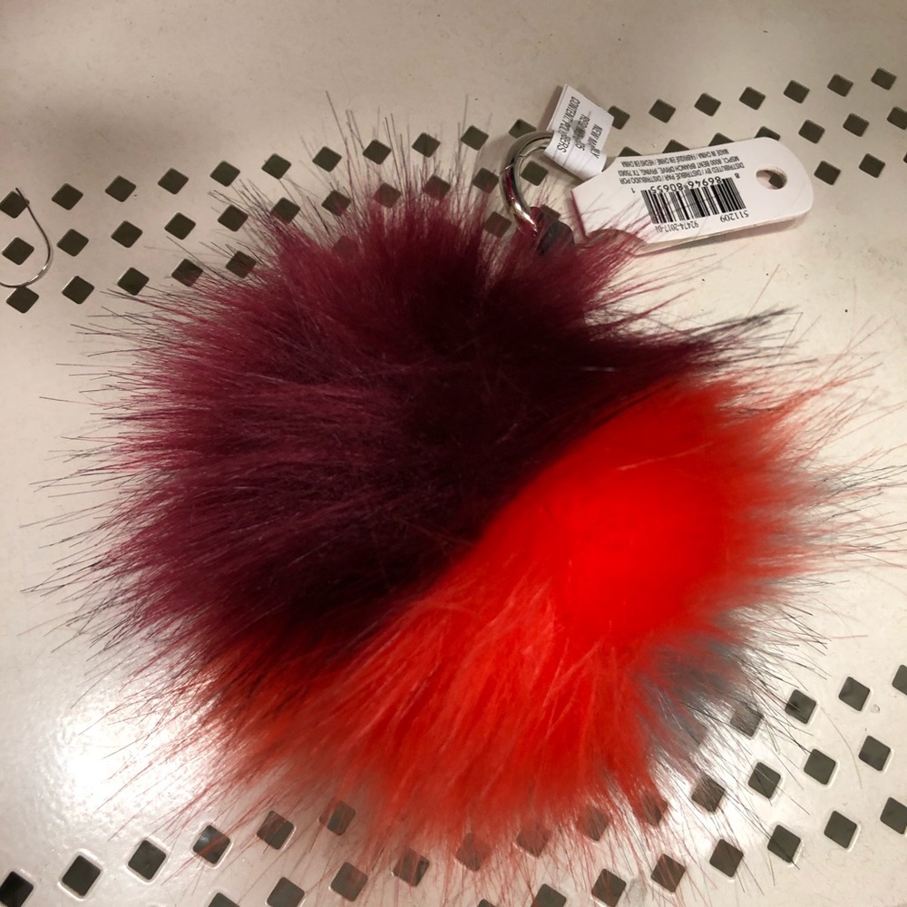Fur key chain